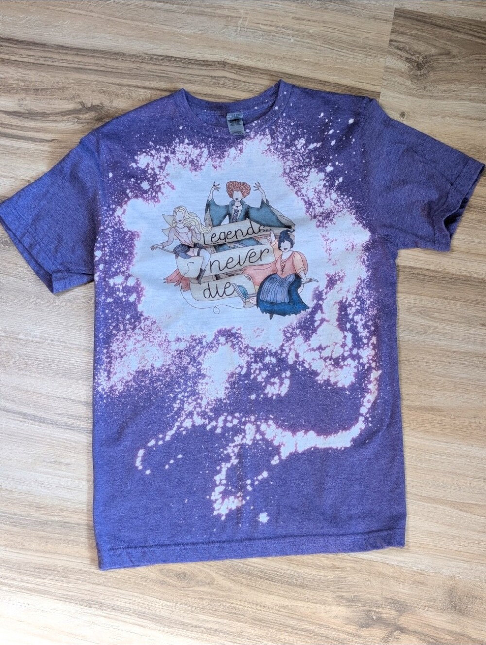Hocus Pocus Bleached TeeWomen's Size Small
